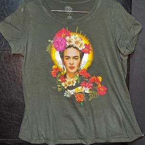 Torrid size 1 Frida Kahlo shirt
